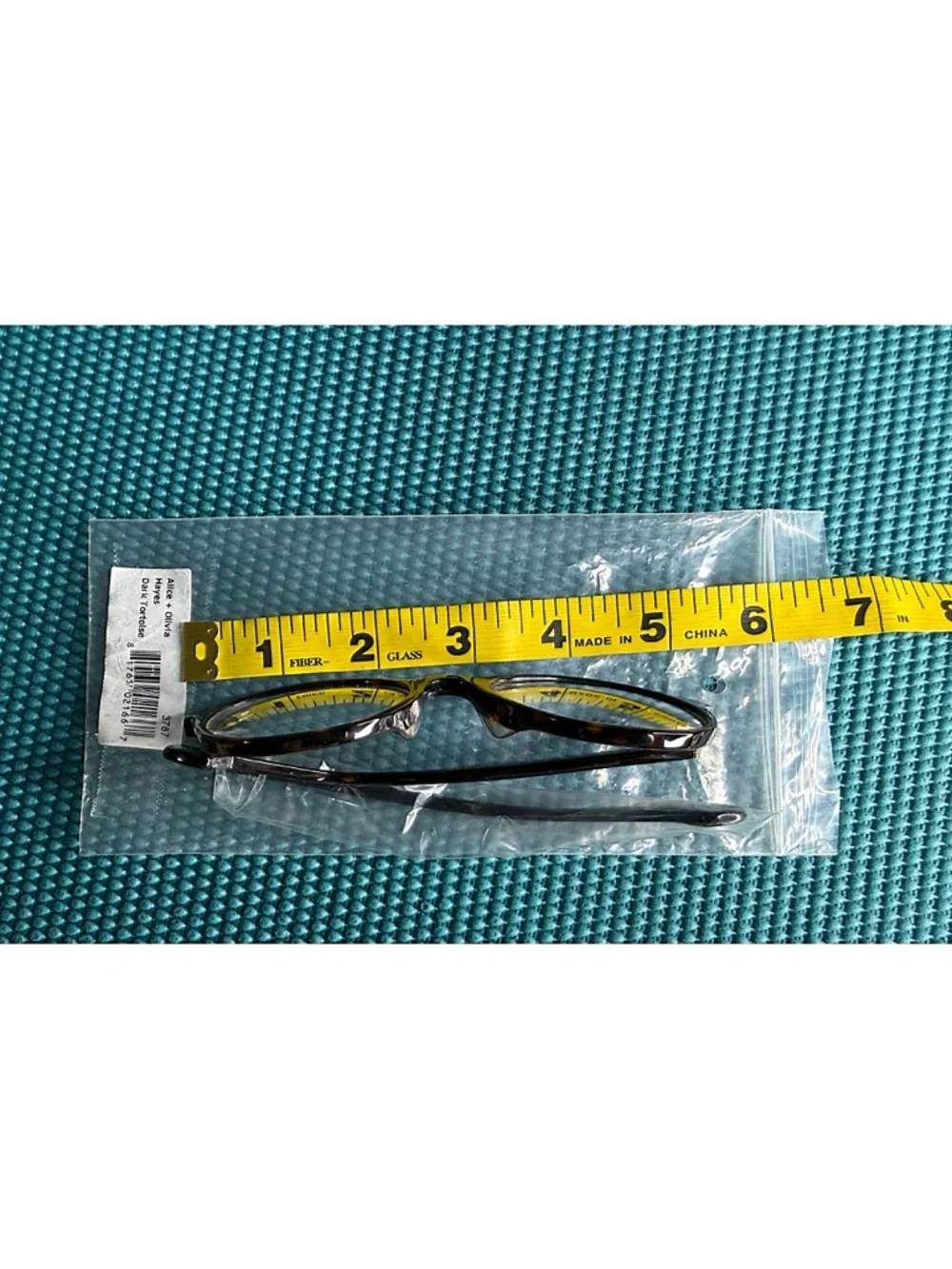 Alice + Olivia Hayes Dark Brown Tortoise Glasses